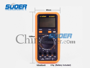 Digital Multimeter Brands Digital Multimeter with Large LCD Display (SD_890D+)