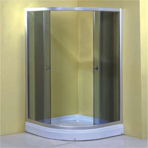 China Low Price Simple Bathroom Round Shower Enclosure Cubicle Price 90