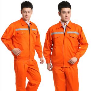 OEM Orange Flame Retardant Suit for Worker safety Wear