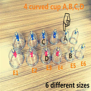 Good Quality Cupping Hijama/Cupping/Cupping Set Hkg-12 with Competitive Price