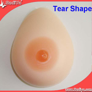 Tear Shape Silicone Gel Artificial Breast for Women (DYSF-001)